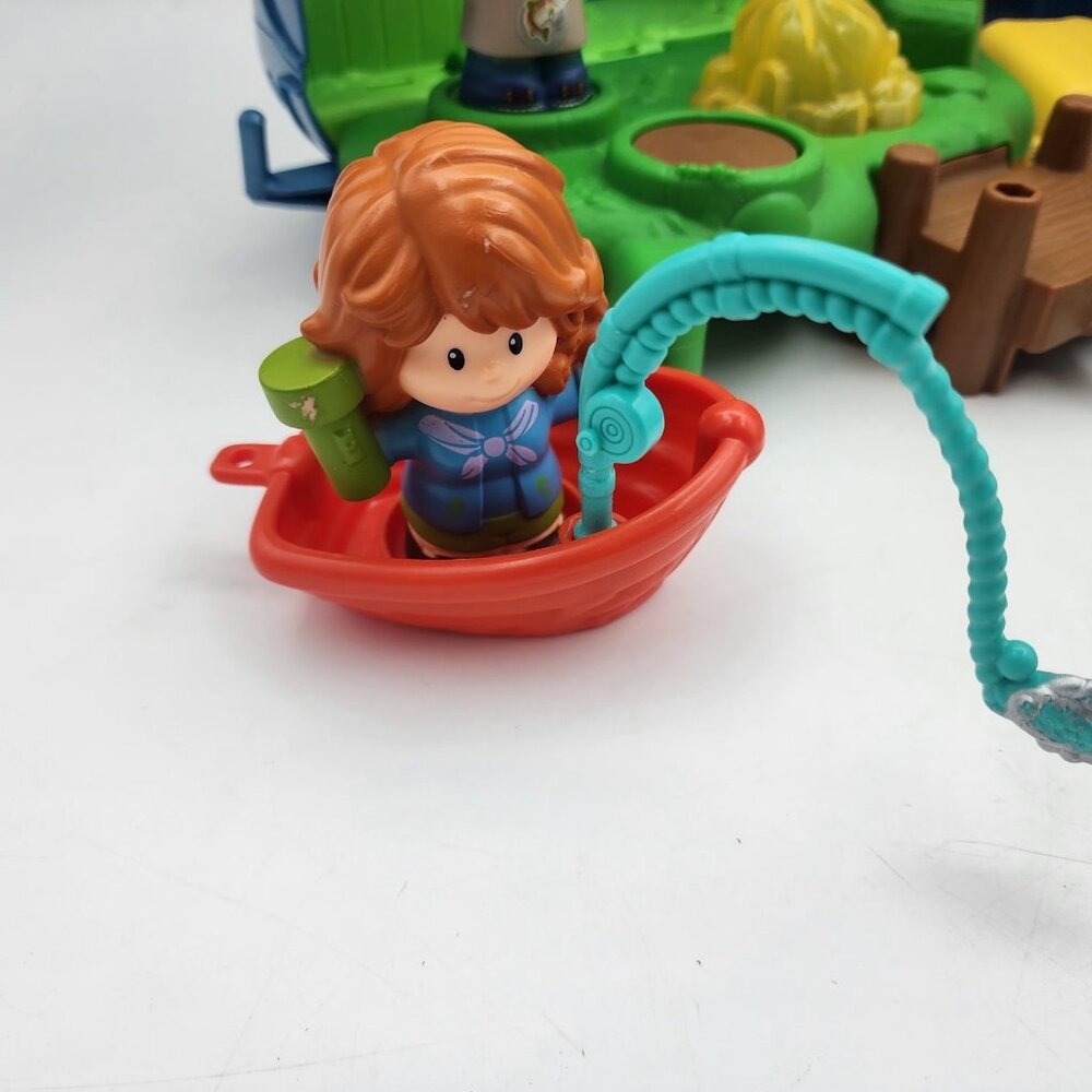 Fisher Price Little People Camper Camping Van RV Set w Songs & Sounds 7 PC WORKS - Picture 10 of 16